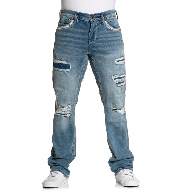 American Fighter Men's Denim Jean Striker Graham Inseam 30