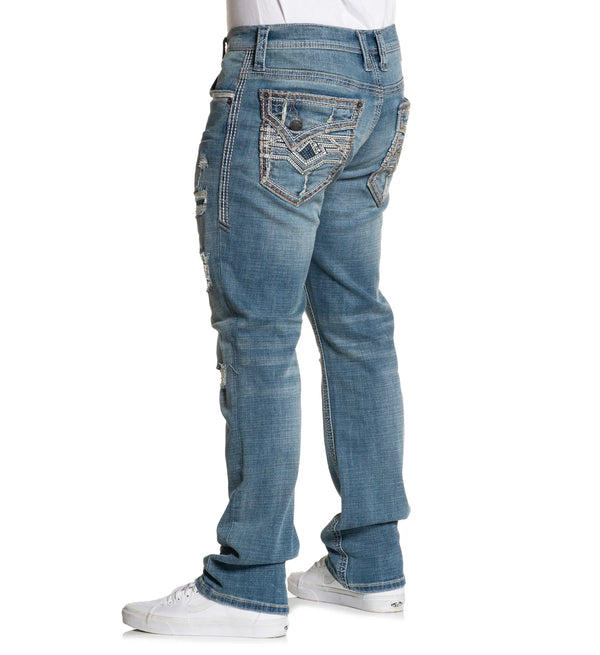 American Fighter Men's Denim Jean Striker Graham Inseam 34