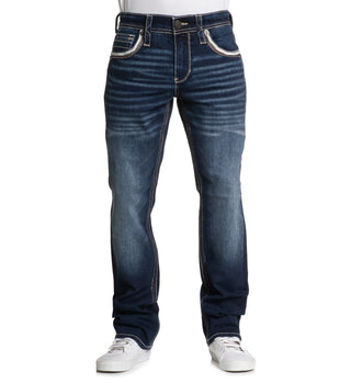 American Fighter Men's Denim Jean Striker Evan Inseam 34