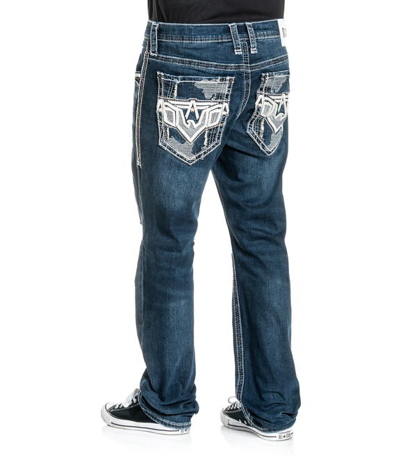 American Fighter Men's Jeans Striker Jameson Inseam 30