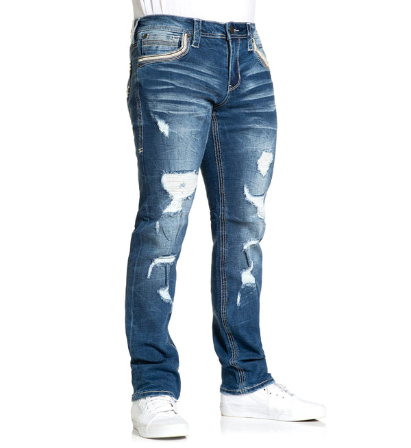 American Fighter Men's Denim Jean Defender Void Thurman Inseam 34