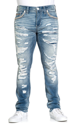 American Fighter Men's Denim Jean Defender Spear Inseam 34