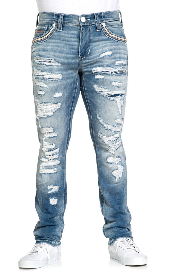 American Fighter Men's Denim Jean Defender Spear Inseam 34