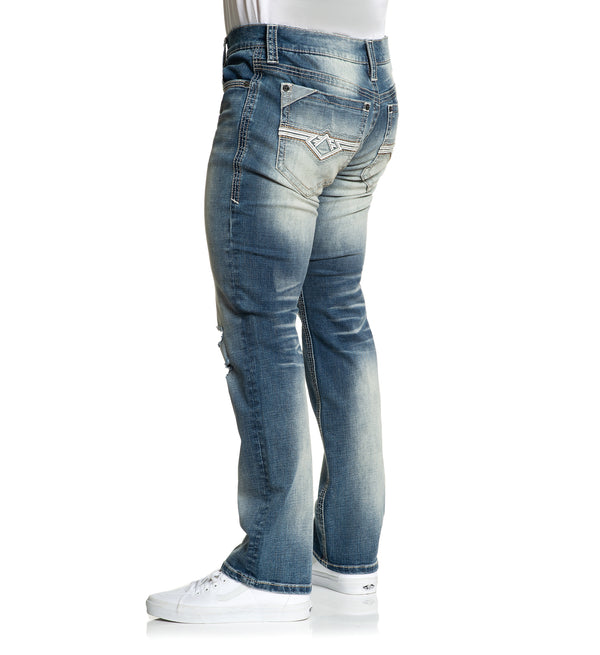 American Fighter Men's Denim jean skinny Fit Legend Cameron Normandy