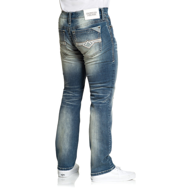 American Fighter Men's Denim jean skinny Fit Legend Cameron Normandy