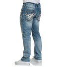 American Fighter Men's Denim jean skinny Fit Legend Wallace