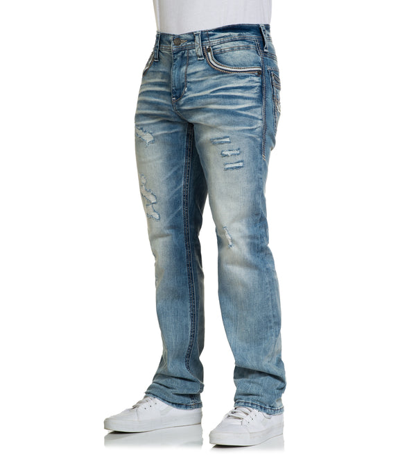 American Fighter Men's Denim jean skinny Fit Legend Wallace