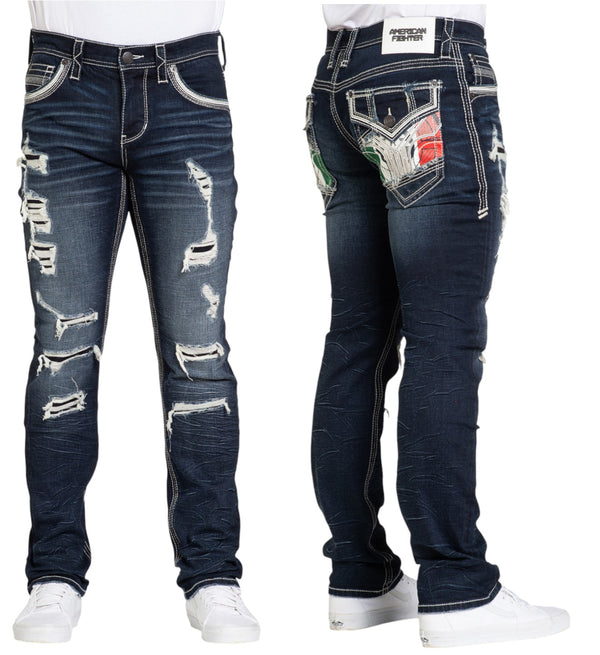 American Fighter Men's Denim Jean Legend Baron