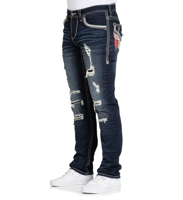 American Fighter Men's Denim Jean Legend Baron