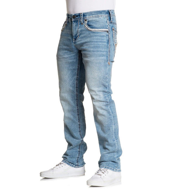 American Fighter Men's Denim Jean Legend River Inseam 30