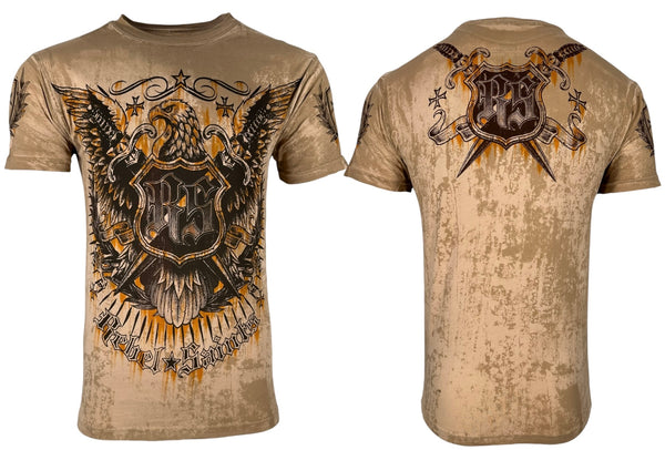 Rebel Saint By Affliction Men's T-shirt Golden Age
