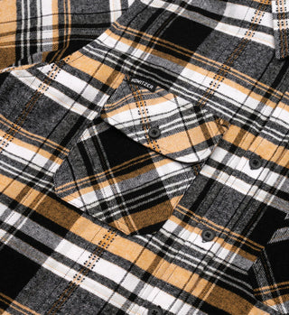 Howitzer Style Men's Button Down Flannel Musket Military Grunt MFG