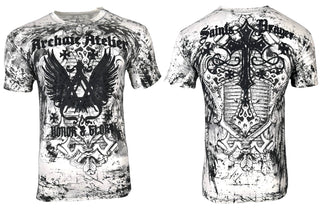 Archaic By Affliction Men's T-shirt Achilles **