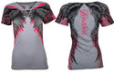Rebel Saint By Affliction Women's T-shirt Soaring Angel  **