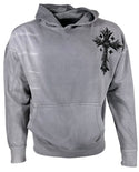 Xtreme Couture By Affliction Unisex Oversized Boxy Pullover Hoodie Uprising