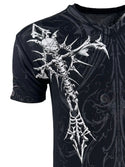 Rebel Saint by Affliction Men's T-Shirt Fracture