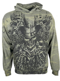 Xtreme Couture By Affliction Unisex Oversized Boxy Pullover Hoodie OFFERING
