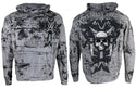 Xtreme Couture By Affliction Unisex Oversized Boxy Pullover Hoodie Cannon