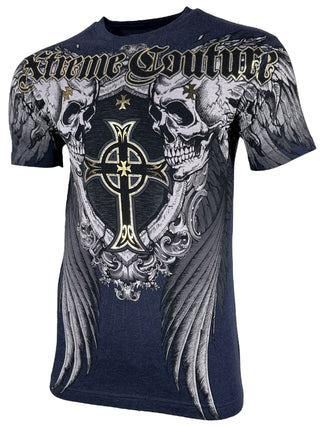 Xtreme Couture By Affliction Men's T-shirt Pulverize **