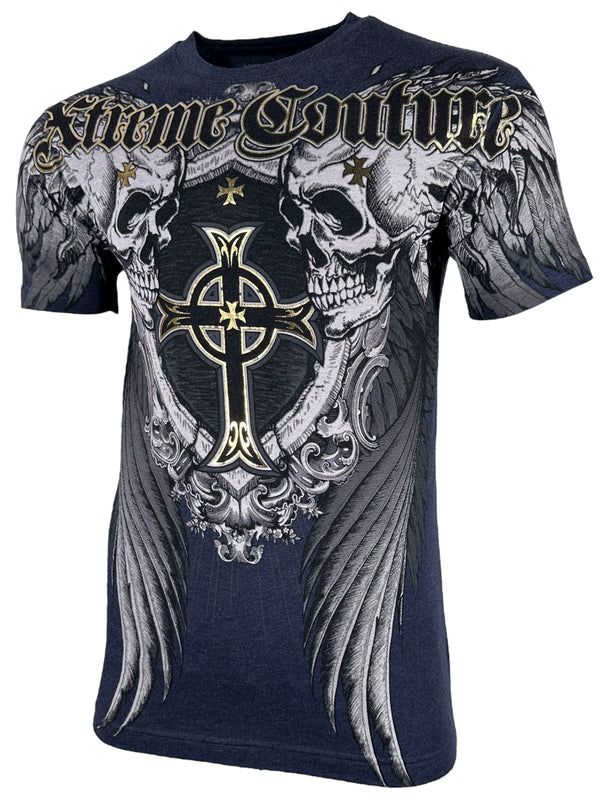 Xtreme Couture By Affliction Men's T-shirt Pulverize **