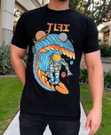 TLFI Men' T-shirt Astronaut Surfer