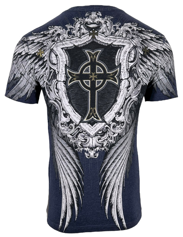 Xtreme Couture By Affliction Men's T-shirt Pulverize **