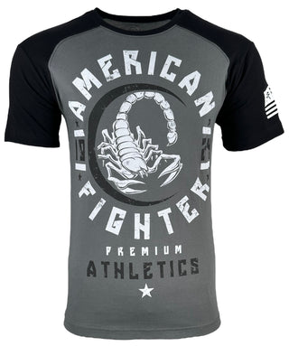 American Fighter Men's T-shirt Michigan Black