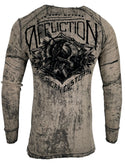 Affliction Men's Reversible Thermal Shirt Flock ++