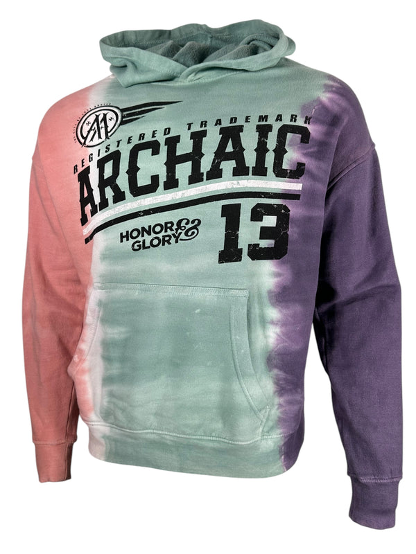 Archaic By Affliction Unisex Oversized Boxy Pullover Hoodie Blackburn