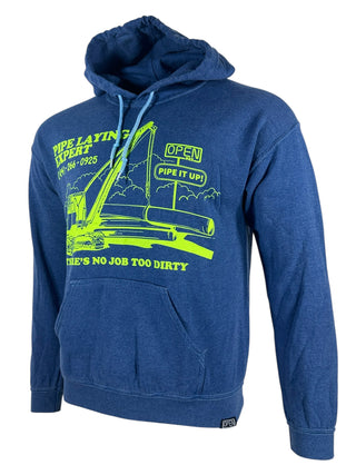 OPEN 925 Men's Hoodie Pipe Laying
