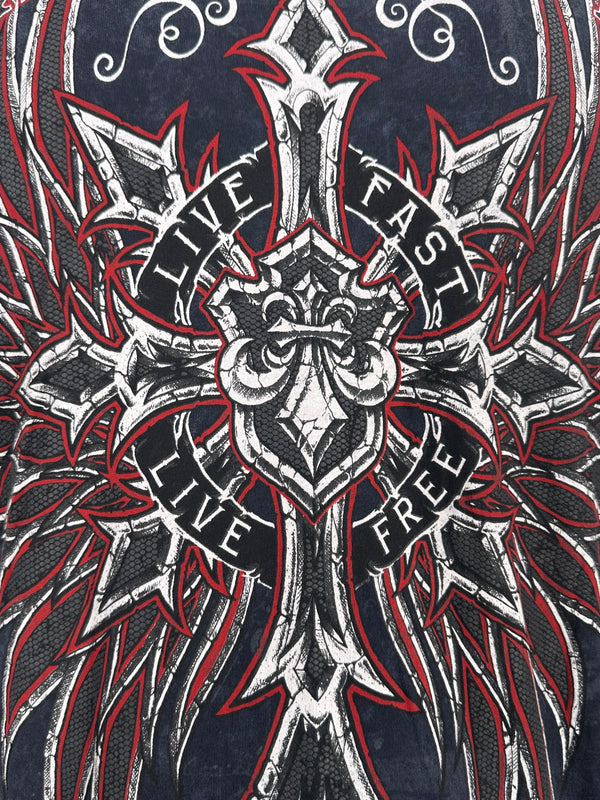 Affliction Men's T-shirt Retribution