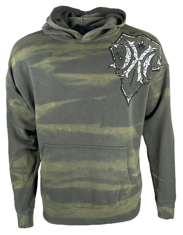 Xtreme Couture By Affliction Unisex Oversized Boxy Pullover Hoodie Saracen
