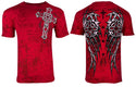 Archaic by Affliction Men's T-Shirt Wing Man