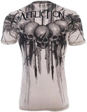 Affliction Men's T-shirt Walking dead