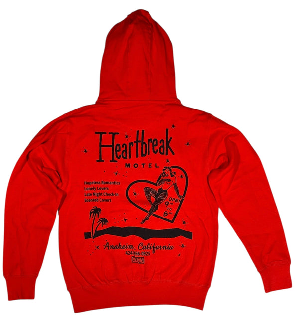 OPEN 925 Men's Hoodie Heart Break Motel