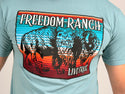 Freedom Ranch Men's T-shirt Bison