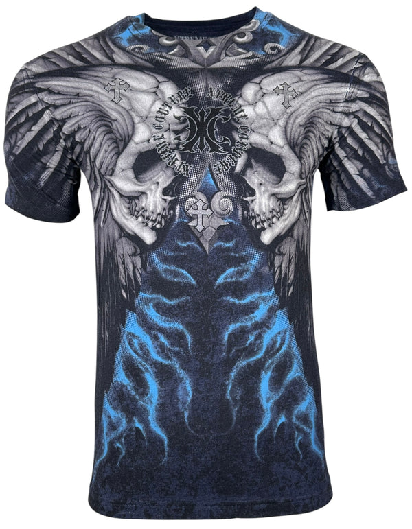Xtreme Couture By Affliction Men's T-shirt Silent Scream **