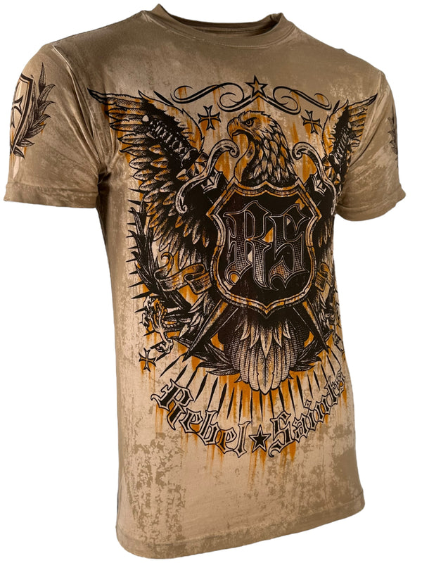 Rebel Saint By Affliction Men's T-shirt Golden Age
