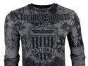 Xtreme Couture By Affliction Men's Long Sleeve T-shirt Lethal Moves