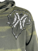 Xtreme Couture By Affliction Unisex Oversized Boxy Pullover Hoodie Saracen