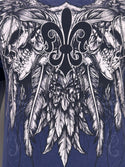 Xtreme Couture By Affliction Men's T-shirt Gatherer **