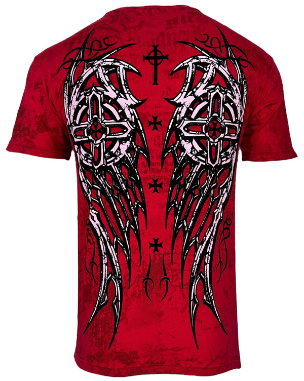 Archaic by Affliction Men's T-Shirt Wing Man