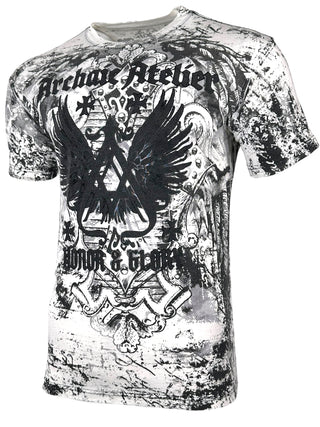 Archaic By Affliction Men's T-shirt Achilles **
