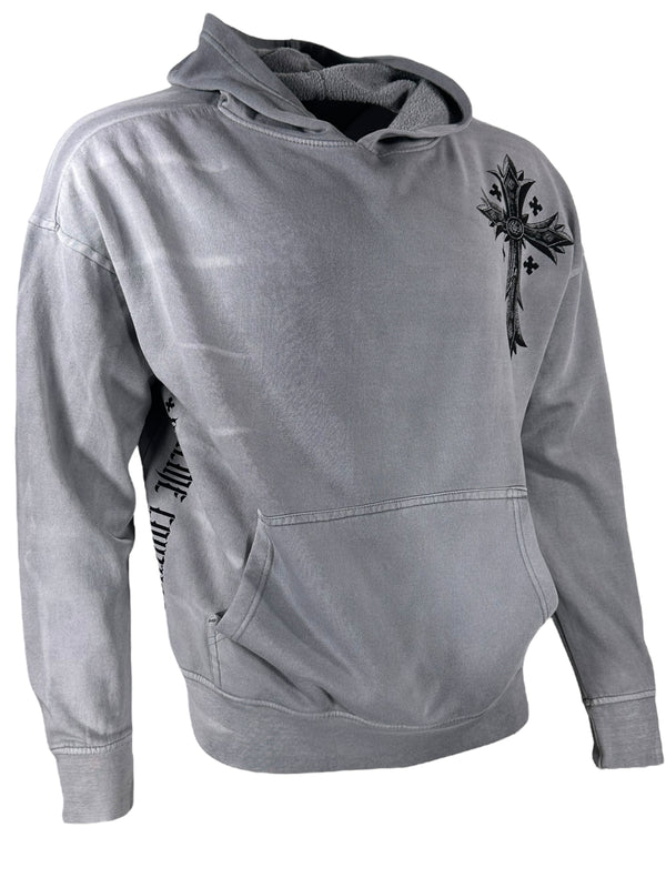 Xtreme Couture By Affliction Unisex Oversized Boxy Pullover Hoodie Uprising