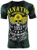 Archaic by Affliction Men's T-Shirt Black Tide