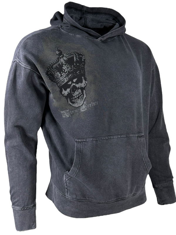 Archaic By Affliction Unisex Oversized Boxy Pullover Hoodie Ordained ++