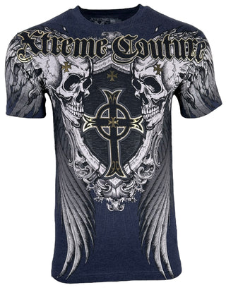 Xtreme Couture By Affliction Men's T-shirt Pulverize **