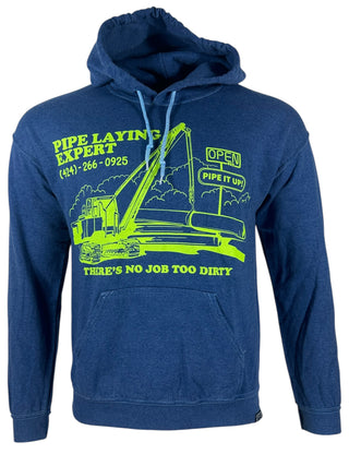 OPEN 925 Men's Hoodie Pipe Laying