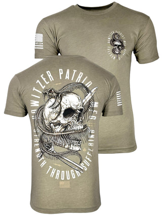 Howitzer Style Men's T-Shirt COIL Military Grunt MFG