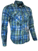 Xtreme Couture by Affliction Men's Button Down Shirt Iron Cadence